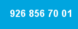 926 856 70 01